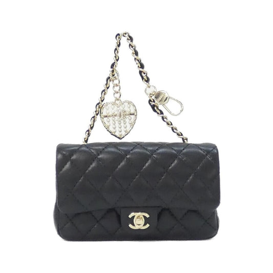 Chanel Bag Charm Black