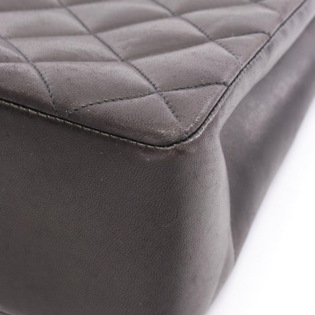 Chanel Tote Bag Quilted Black Lambskin Paris Limited — view 7
