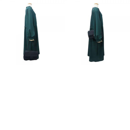 Chanel Shoulder Bag New Travel Line Jacquard Nylon Black Coco Mark 7th Shoulder