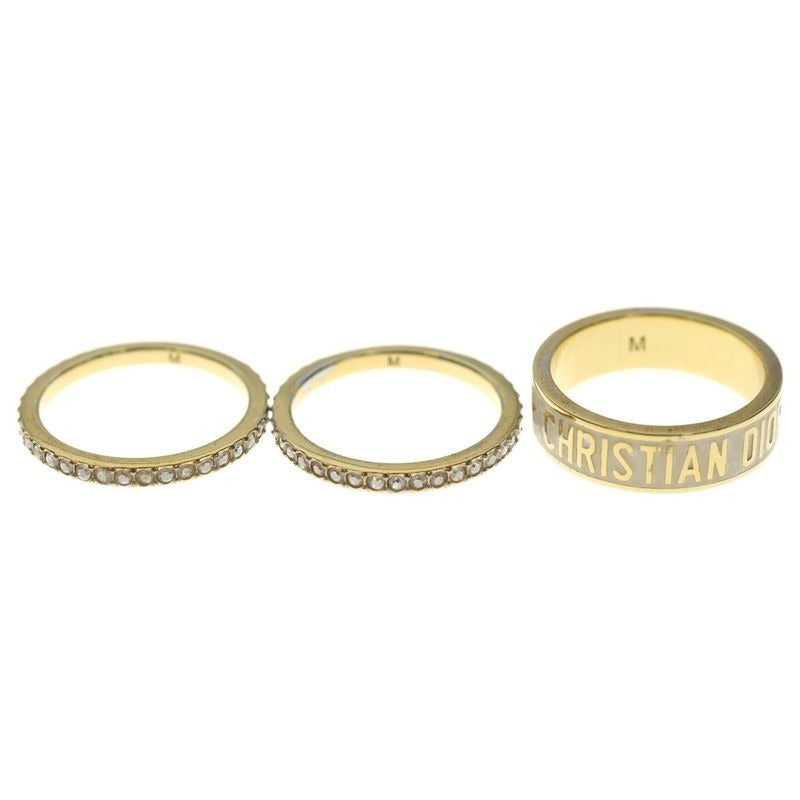 Christian Dior Code Logo GP Ring Set