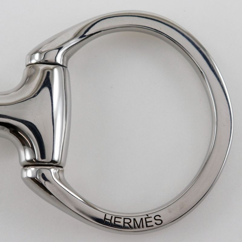 Hermes Eggbutt Harness Metal Muzzle Silver _ Miscellaneous