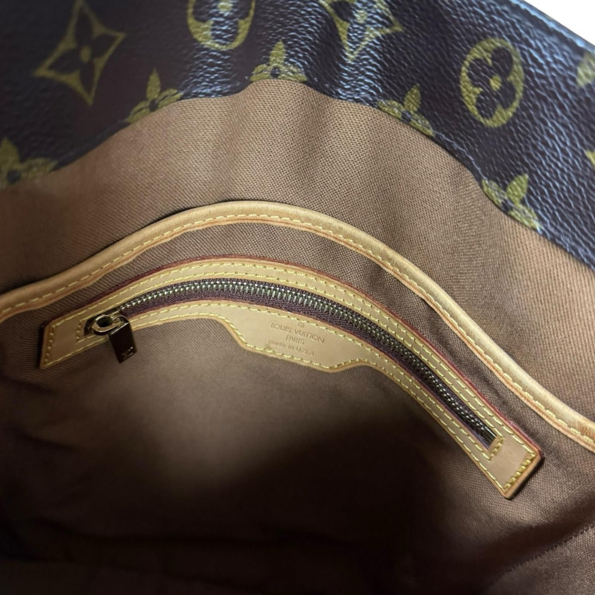 Louis Vuitton Vavin GM Monogram Tote Canvas Brown — view 8