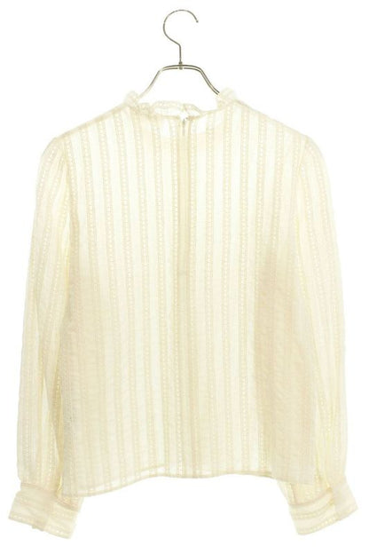 Celine 25SS Rb00i0661 Cropped Blouse Women 36