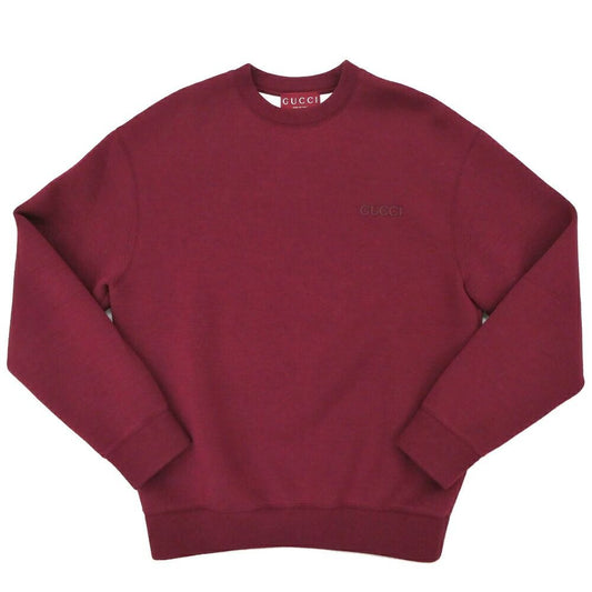 Gucci Viscose Jersey Sweatshirt Trainer Gold XS Long Sleeve Sneaker