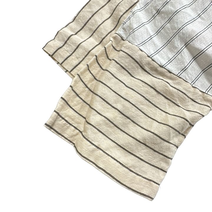 Loewe S359y09x42 Striped Tunic Dress Women Beige 34