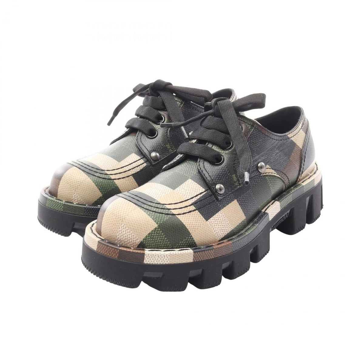 Louis Vuitton Sneakers LV Khaki Multi-color