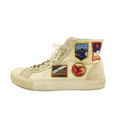 Louis Vuitton High Cut Sneakers Tattoo Line Patch Size 7
