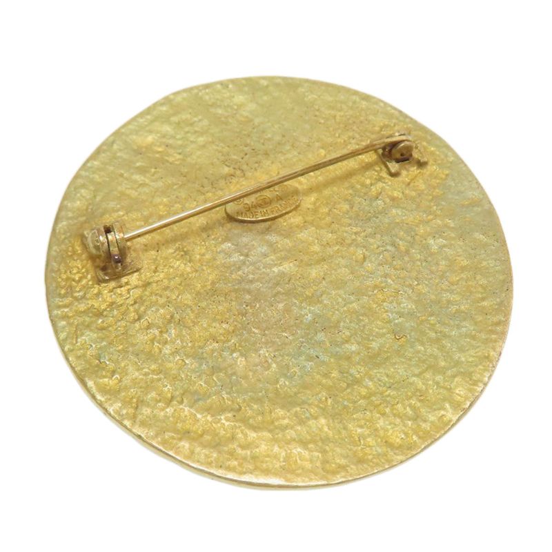 Chanel Coco Mark Brooch Metal Ladies
