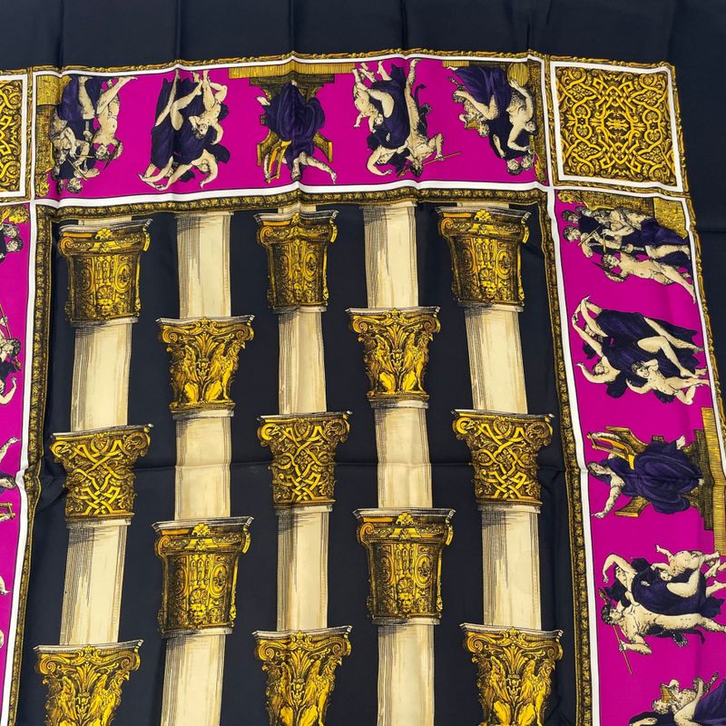 Celine Silk Scarf Multicolor