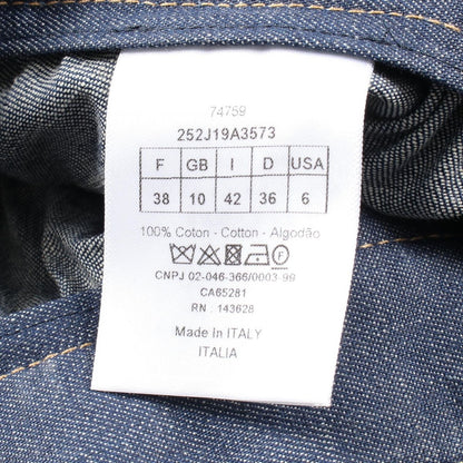 Dior Skirt Cotton Navy — view 4