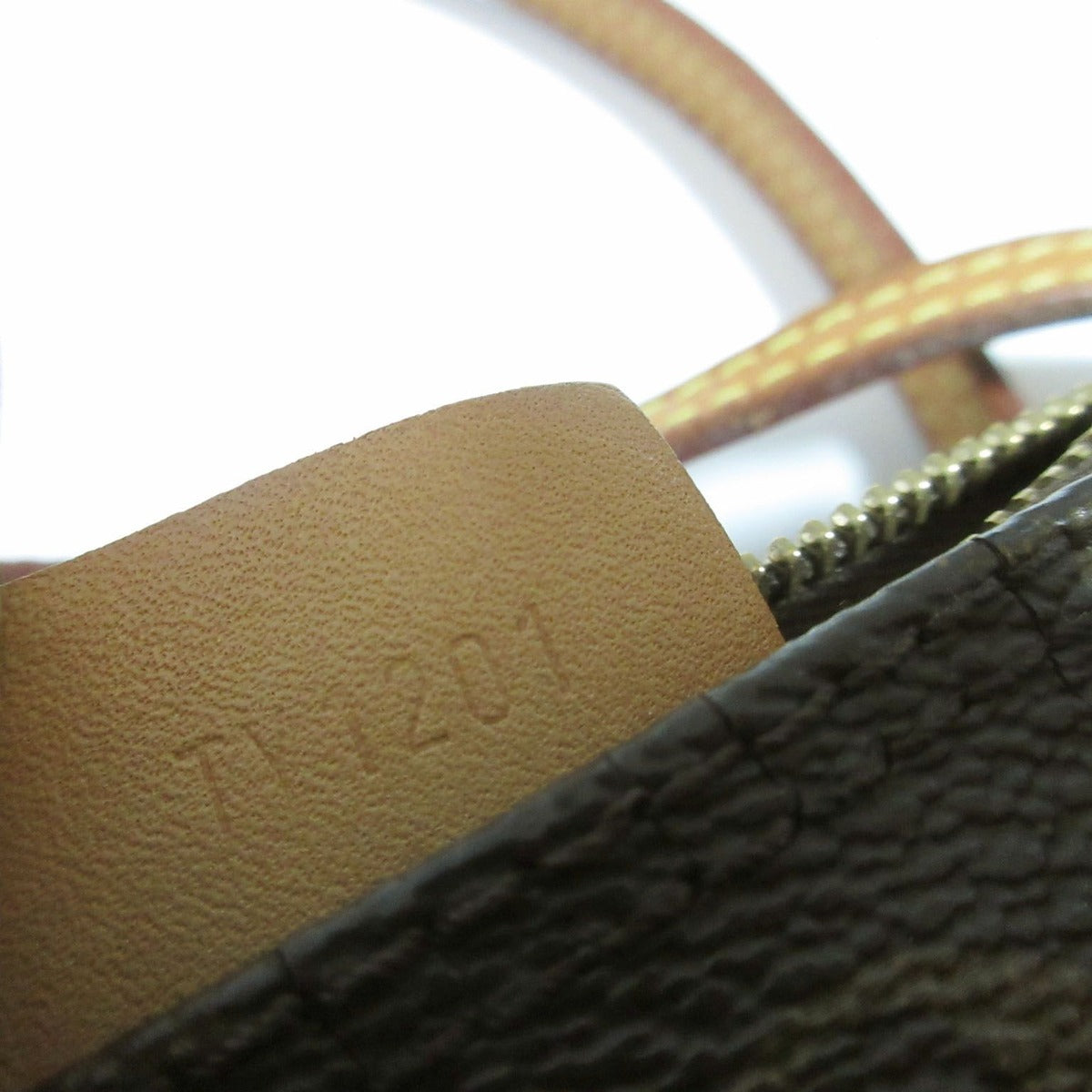 Louis Vuitton Nano Speedy Monogram Shoulder Pouch Mini Bag Brown — view 14