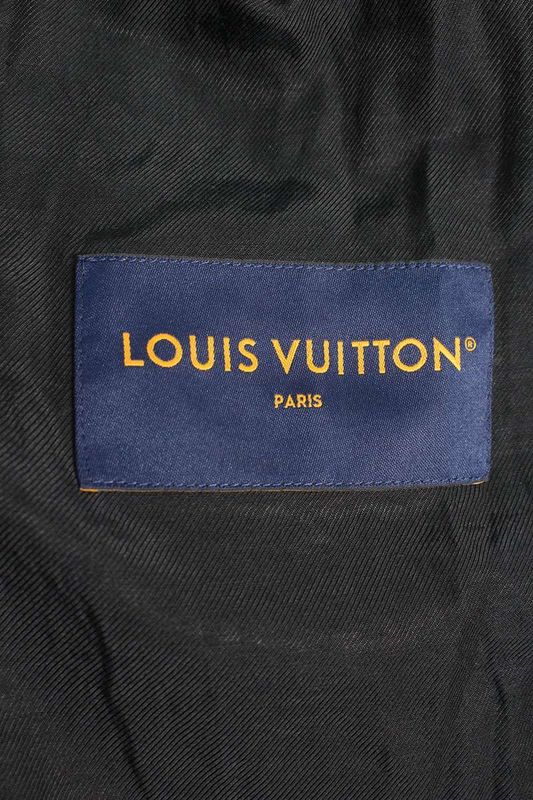 Louis Vuitton 25SS Rm251m STE Hsj75e Denim Boucle Cles Set Colorless Jacket