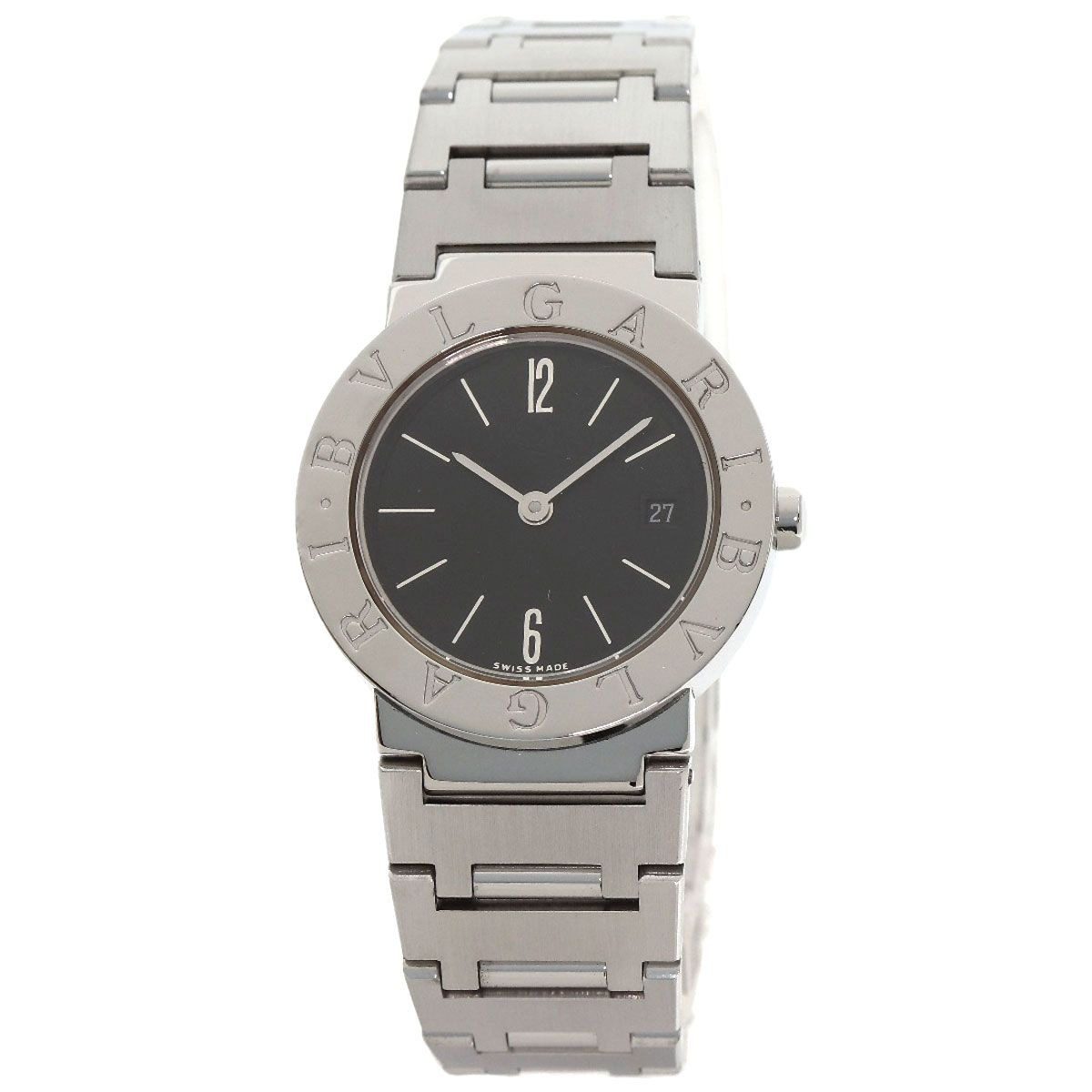 Bvlgari Watch SS Black