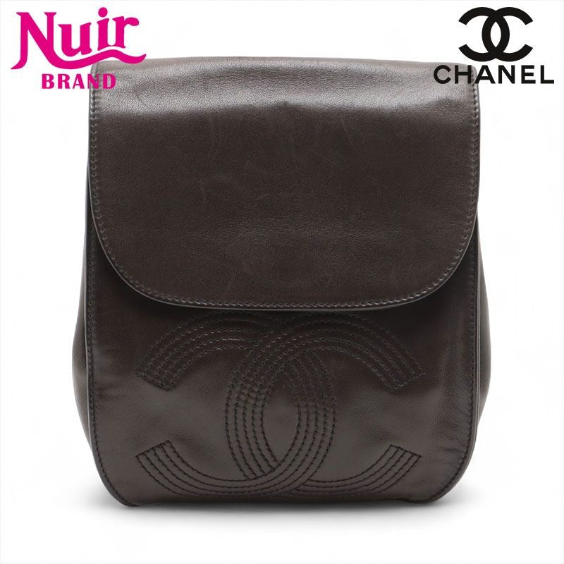 Chanel Backpack Lambskin CC Logo