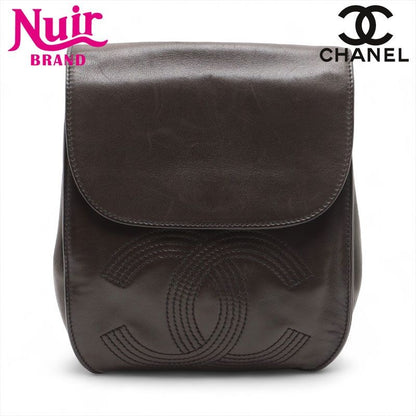 Chanel Backpack Lambskin CC Logo