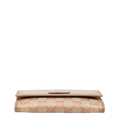 Gucci GG Crystal 190331 Pink PVC Leather Ladies Gucci