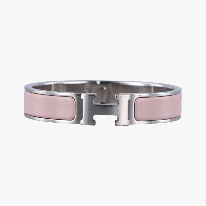 Hermes Click Clack Pink And Silver GP O