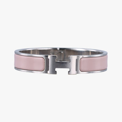 Hermes Click Clack Pink And Silver GP O
