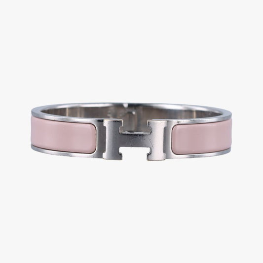 Hermes Click Clack Pink And Silver GP O