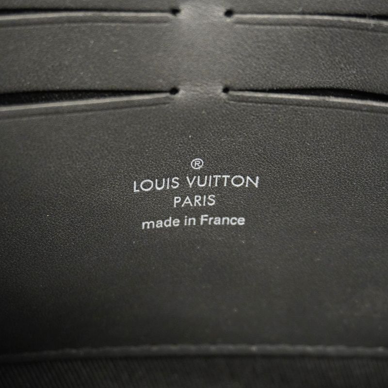 Louis Vuitton Shoulder Bag Monogram Soft Trunk Wallet M81776 Black Men's