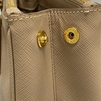 Prada Handbag Galleria Beige Mini Bag Leather