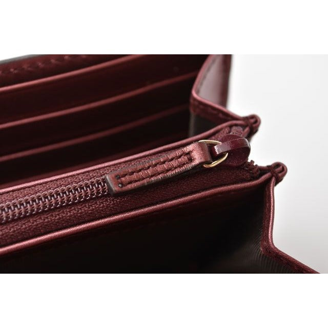 Gucci Wallet Long GG Pattern Heart-shaped Interlocking G Metallic — view 6
