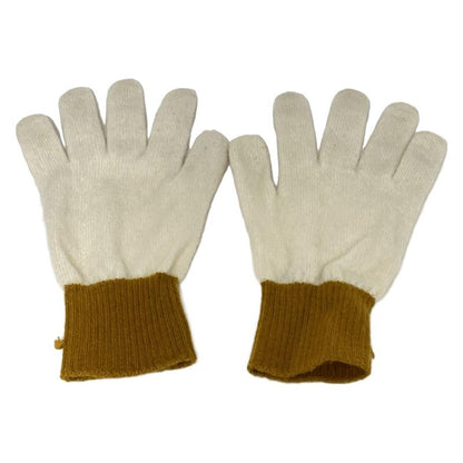Hermes Gloves Women - Ivory And Brown Cashmere