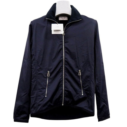 Hermes Warm Up Fleece Jacket E Nylon Navy 0935
