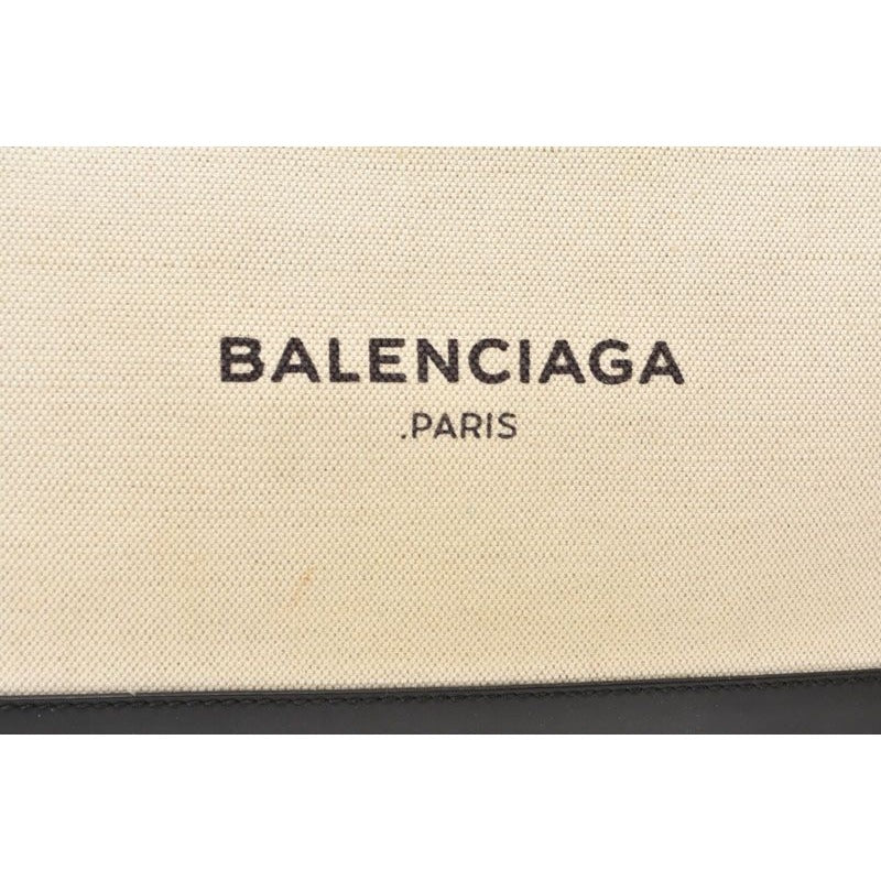 Balenciaga Clutch Bag Second Navy CLIP Pouch Canvas — view 4