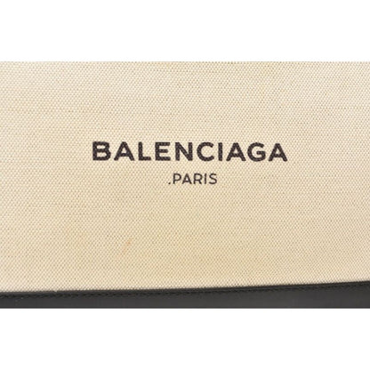 Balenciaga Clutch Bag Second Navy CLIP Pouch Canvas — view 4