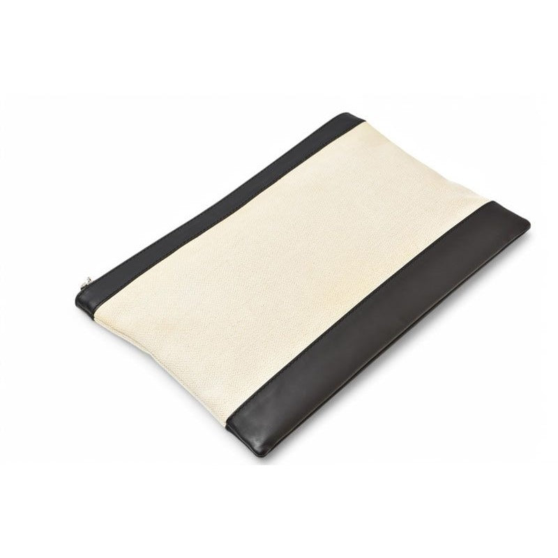 Balenciaga Clutch Bag Second Navy CLIP Pouch Canvas — view 8