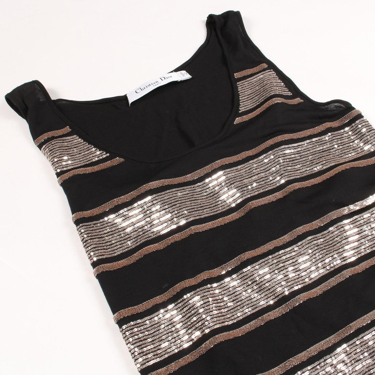 Dior Christian Tank Top Cotton Sleeveless — view 8