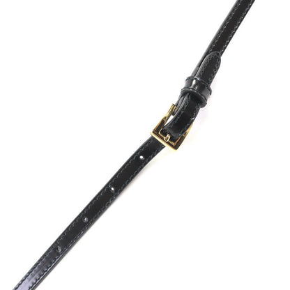 Prada 1ba410 Padded Velvet Mini Handbag Triangle Logo 2WAY Shoulder Bag Black