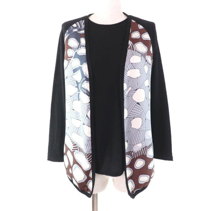 Hermes Vintage Cashmere Silk Blend Margiela Period Long Sleeve Cardigan +