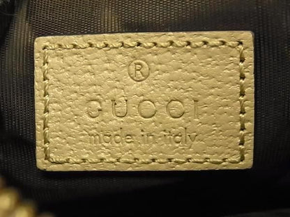 Gucci GG Pattern PVC Coin Case Coin Purse Women's Light Grey Fa4161