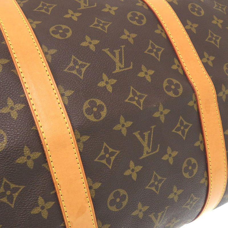 Louis Vuitton Keepall Bandoliere 60 Monogram M41412 Boston Bag LV 0625 Louis