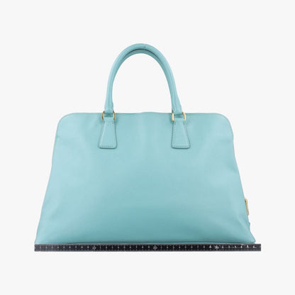 Prada Promenade Blue Saffiano Leather Bl0837105