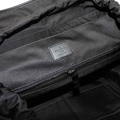 Louis Vuitton Monogram Shadow Discabas Lee Backpack Leather Black M43680 RFID