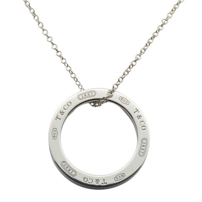 Tiffany & Co Necklace 1837 Circle 925 Silver 3.7 g Accessories