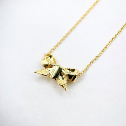 Tiffany & Co Ribbon Yellow Gold Necklace 41 cm — view 2