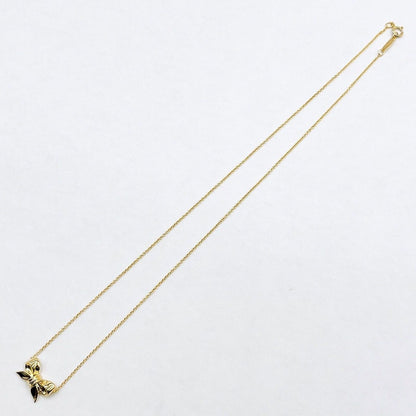 Tiffany & Co Ribbon Yellow Gold Necklace 41 cm — view 7