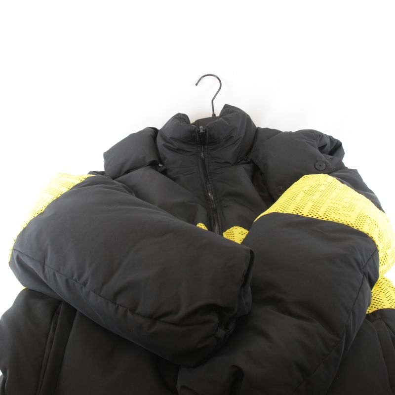 Fendi Reversible Hanger/garment Bag Down Jacket Polyester Men's
