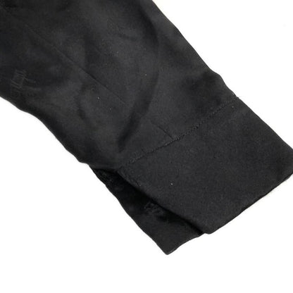 Balenciaga Long Sleeve Shirt Blouse Size 34 S Women - 647677tjn08 Black