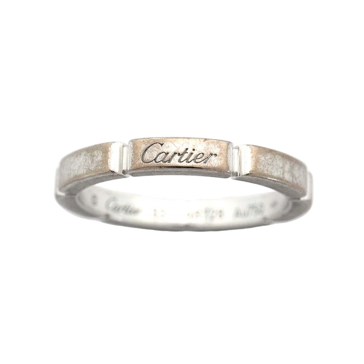 Cartier Ring Maillon Panthere 18k White Gold — view 2