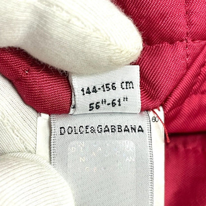 Dolce & Gabbana Heart Flower Button Wool Polyester Long Coat Kids 11 12 Gray — view 9