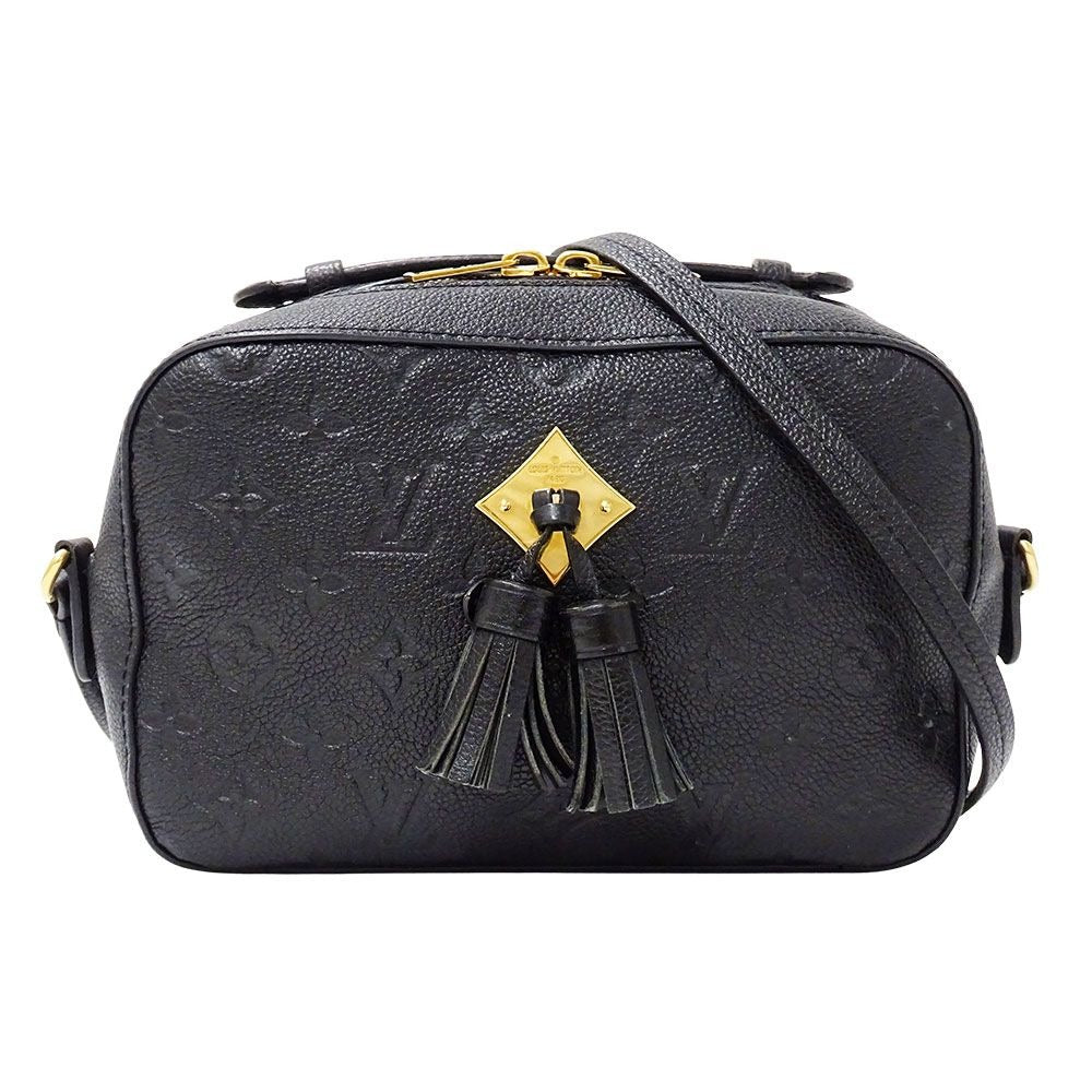 Louis Vuitton Shoulder Bag Monogram Empreinte Saintonge Noir