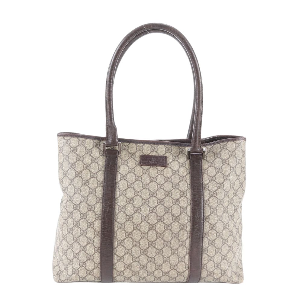 Gucci GG Supreme Leather Tote Shoulder Business Document