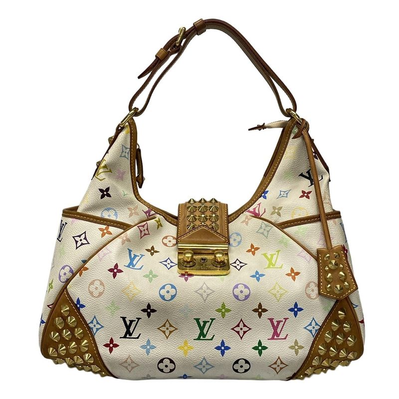 Louis Vuitton Shoulder Bag Monogram Multicolor Crissy MM M40311 Bronze
