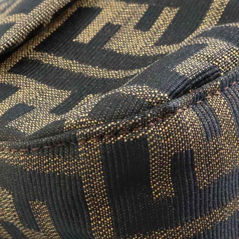 Fendi Shoulder Bag Zucca Mamma Bucket