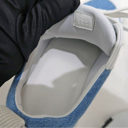 Hermes Bouncing Sneakers Size 38.5 Blue White Apparel — view 9